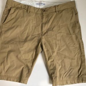 Ben Sherman Slim EC1 Shorts, dark khaki, 38